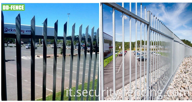 L Tipo a calto immerso in galvanizzato giardino da giardino palet di recinzione prezzi di recinzione metallica metallica